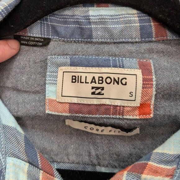 Billabong Core Fit Plaid Shirt - Picture 4 of 5